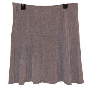 J Crew Gray Women's Size Large Skirt Casual Everyday Minimalist Travel Vacation